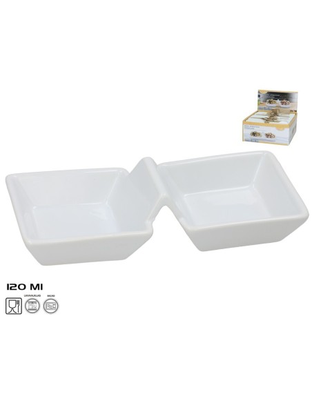 BOWL APERITIVO PORCEL 17,5X8X4,5CM ARIES