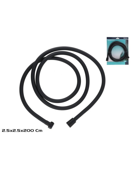 MANGUERA DUCHA NATE 2M NEGRO
