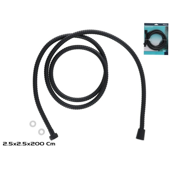 MANGUERA DUCHA BLAIR 2M NEGRO