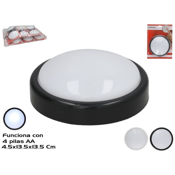 LAMPARA PULSADOR 1 LED 13.5X4.5CM