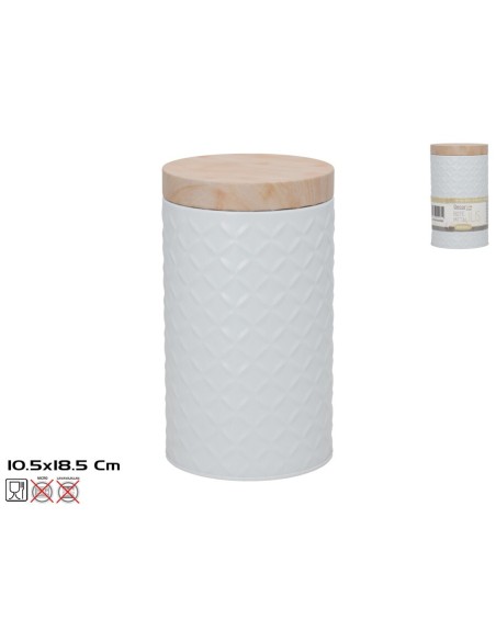 BOTE METAL REDON. ILIS 10.5X18.5CM