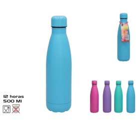 TERMO 12H ACERO INOX ROBERTO 500ML 4 SURT