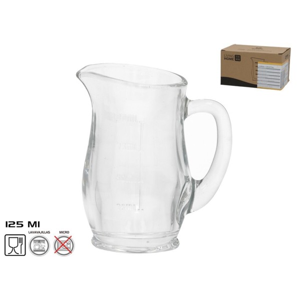 JARRA  CRISTAL LAURA 125 ML
