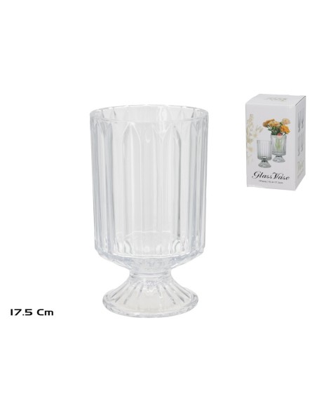 JARRON CRISTAL 17,5CM ADRIANA