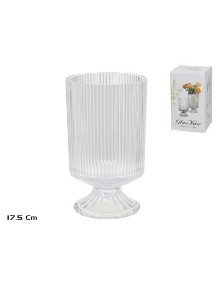 JARRON CRISTAL 17,5CM RAQUEL