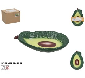 PLATO LLANO AGUACATE 15.5X10.5X2.5CM