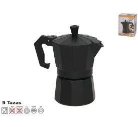 CAFETERA 3 TAZAS DOLCE - ALUMINIO