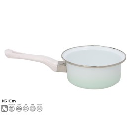 CAZO OCEANO 16CM ACERO ESMALT