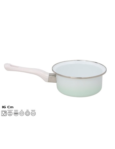 CAZO OCEANO 16CM ACERO ESMALT