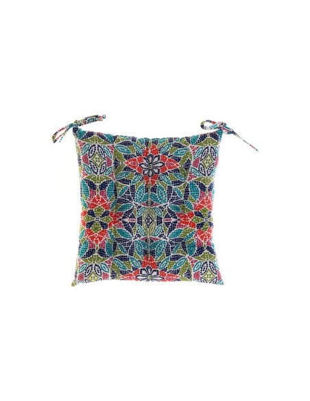 COJIN SILLA POLIESTER 43X43X5 430 GR KG MULTICOLOR