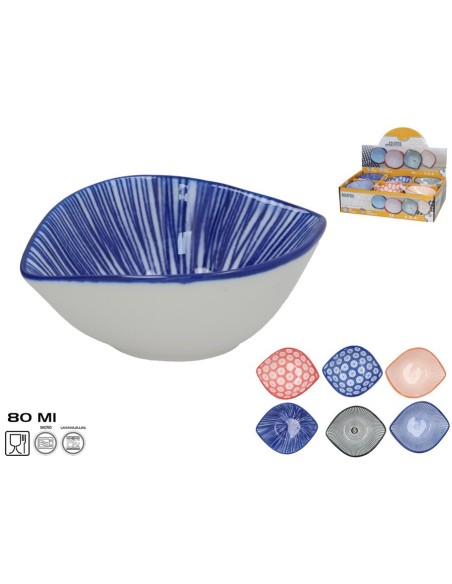 SALSERA APERITIVO ANGELA 80ML 10X8,6X3,6CMCM 6 SUR