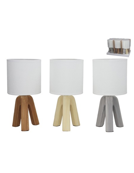 LAMPARA CERAMICA PINTO 26.5CM 3 SURT.