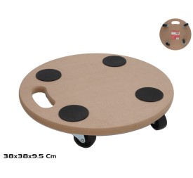 SOPORTE C/RUEDAS MACETAS JANDRO 38X2CM REDONDO