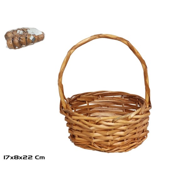 CESTA ASA MORFEO 17X8X22CM