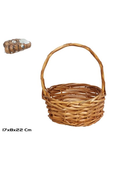 CESTA ASA MORFEO 17X8X22CM