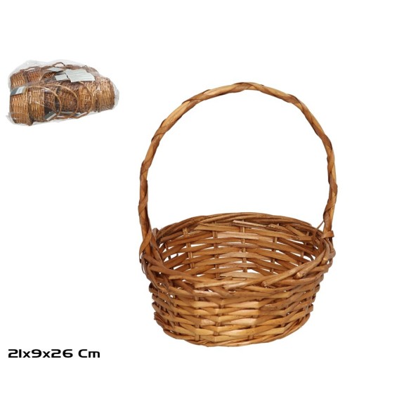 CESTA ASA MORFEO 21X9X26CM