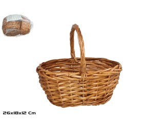 CESTA ASA MORFEO 26X18X12CM OVAL