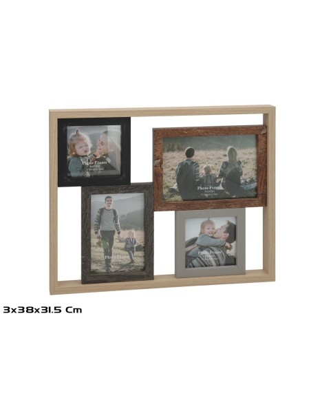 PORTAFOTOS ROMI X4 (12,7X17,78) (10,6X15,24) (10,1