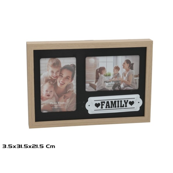 PORTAFOTOS OHANA X2 31,5X21,5CM