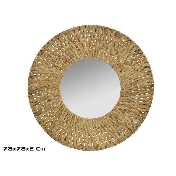 ESPEJO REDONDO DUNA  78X78X2CM