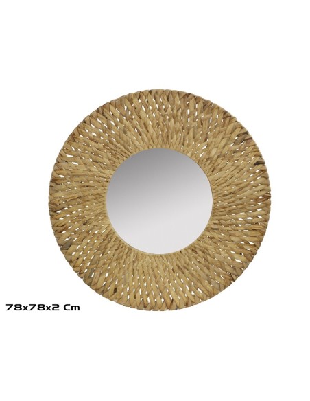 ESPEJO REDONDO DUNA  78X78X2CM