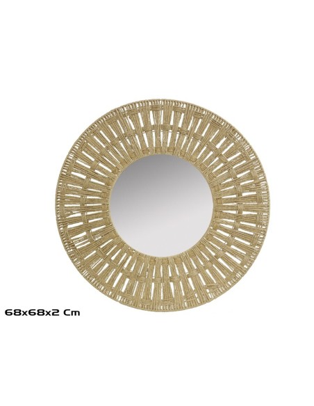 ESPEJO REDONDO MARTE 68X68X2CM