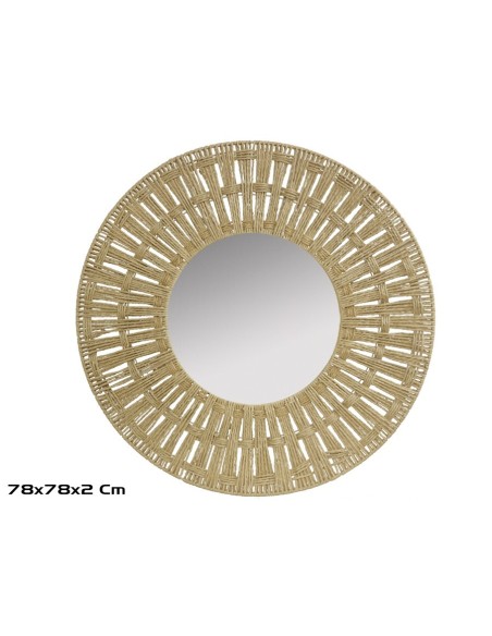 ESPEJO REDONDO MARTE 78X78X2CM