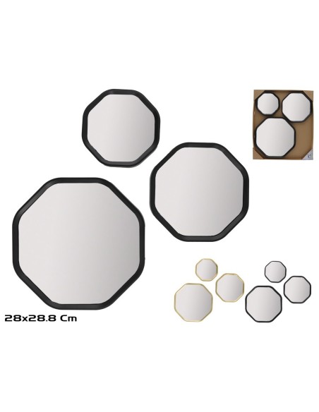 ESPEJOS X3 AIRE 28X28,8CM 2 SURT.