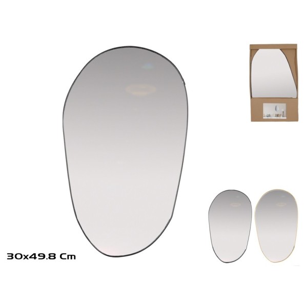 ESPEJO JUPITER 30X49,8CM 2 SURT.