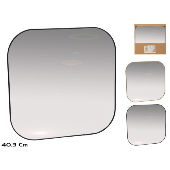 ESPEJO JUPITER 40,3X40,3CM 2 SURT.