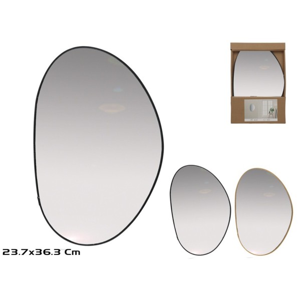 ESPEJO JUPITER 23,7X36,3CM 2 SURT.