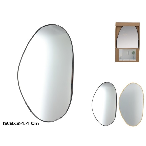 ESPEJO JUPITER 19,8X34,4CM 2 SURT.