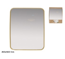 ESPEJO JUPITER 40X50CM DORADO
