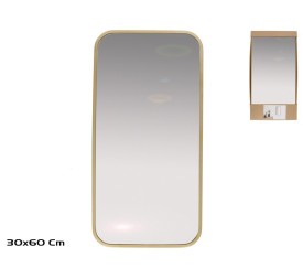 ESPEJO JUPITER 30X60CM DORADO