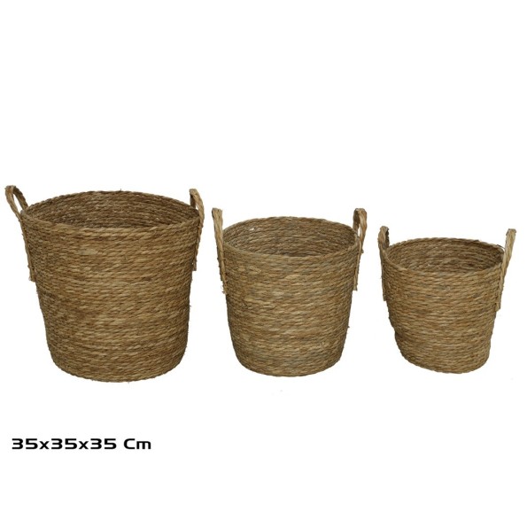 CESTA C/ASAS X3 LUPITA 35X35X35CM