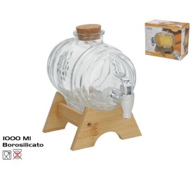 BARRIL DISPENSADOR DE LIQUIDOS C/SOPORTE JULIA 100