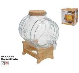 BARRIL DISPENSADOR DE LIQUIDOS C/SOPORTE JULIA 500