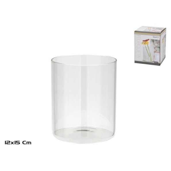 FLORERO TURQUETA 12X15CM