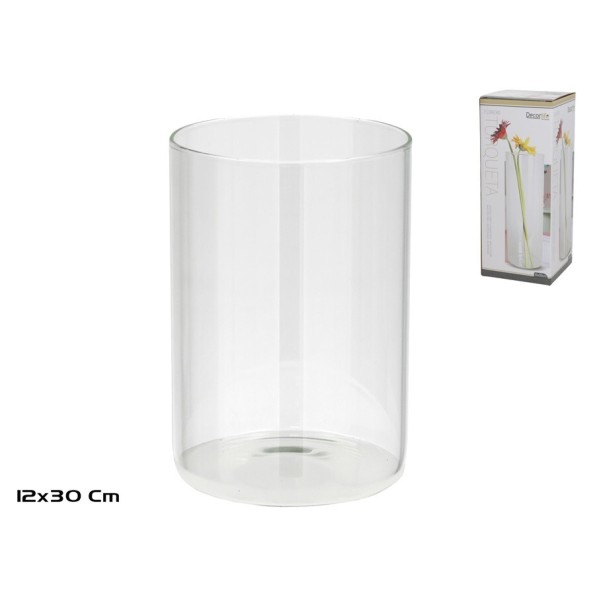 FLORERO TURQUETA 12X30CM