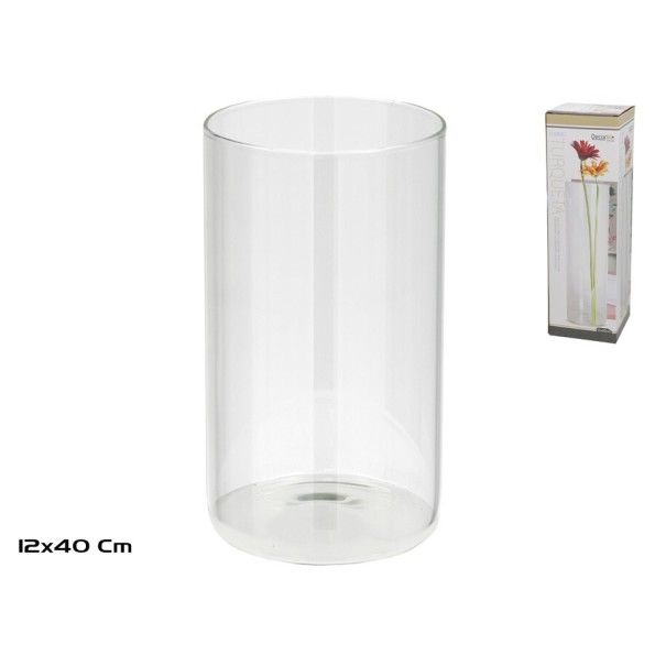 FLORERO TURQUETA 12X40CM