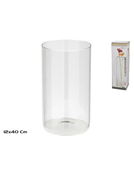 FLORERO TURQUETA 12X40CM