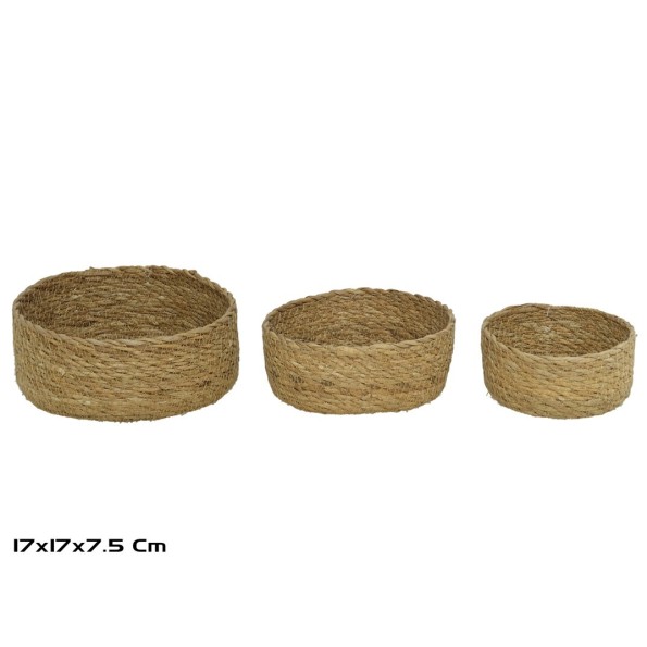 CESTAS X3 KAISER FIBRA VEGETAL 17X0,7 CM