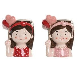 MACETERO CERAMICA 12X9X16 CHICA 2 SURT.