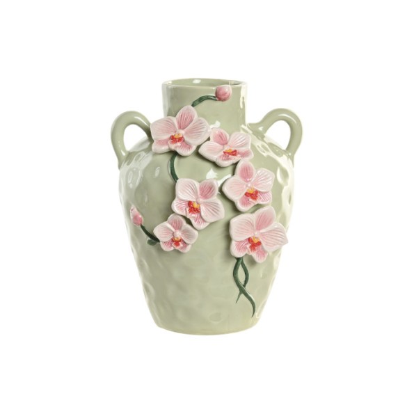 JARRON CERAMICA 21X21X27 ORIENTAL ROSA