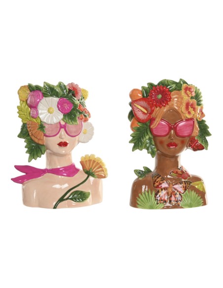 MACETERO CERAMICA 27X17X35 CHICA FRUTA 2 SURT.