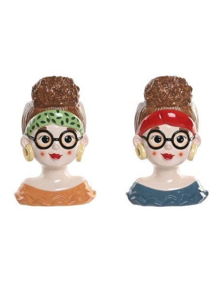 MACETERO CERAMICA 18X14X28 CHICA 2 SURT.