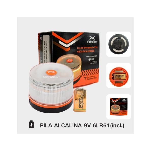 BALIZA V16 CONECTADA CERTIFICADA