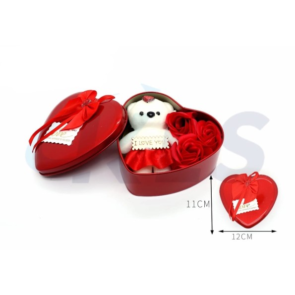 DECORACION DE FLORES CON OSITO