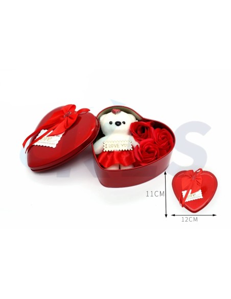 DECORACION DE FLORES CON OSITO