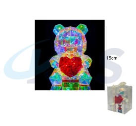 OSITO LUMINOSO 20 LED 15CM